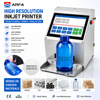 Harga Pabrik Baru Printer Inkjet Desktop untuk Pencetakan Kode QR Barcode Tagihan Nomor Seri Pengkodean Data Variabel