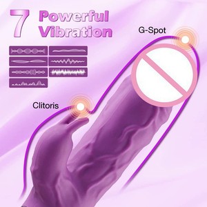 Nuevo Vibrador Conejo Rojo para Mujeres con Rotación de 360 Grados, Estimulador de Clítoris y Punto G - Product Image 2