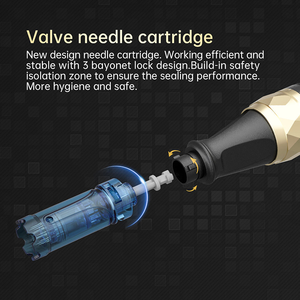 Stylo de Microneedling Professionnel Sans Fil et Filaire, Modèle de Travail, Dr Microneedle <span class=keywords><strong>Pen</strong></span> A8 avec Écran Numérique et 6 Vitesses pour le Visage - Product Image 3