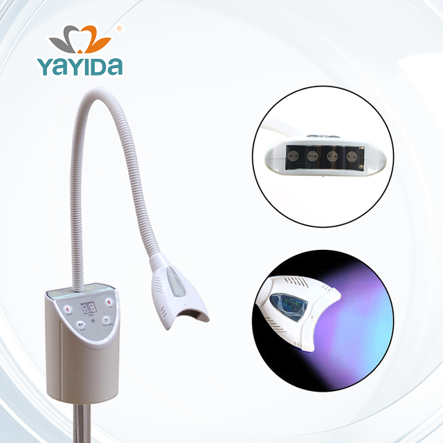 Multi-Angle LED Teeth Whitening Lamp - Flexible Adjustable for Dental Clinic Use