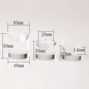 批发可折叠现代式4厘米透明亚克力水晶球展示架 - Product Image 3