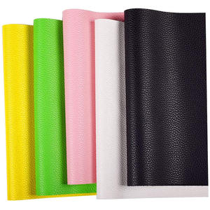 Clásico en relieve Rexine <span class=keywords><strong>tela</strong></span> de piel sintética elástico PVC sintético PU cuero bolsos llaveros sofás bolsos prendas decorativas - Product Image 1