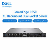 Untuk Server Rak 1U PowerEdge R650 Intel Xeon Scalable Bekas Stok Server Enterprise