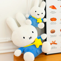 Peluche super douce Miffy le lapin, poupée pour machine à griffes, plusieurs tailles, Boris assis, cadeau pour couple, oreiller, anniversaire, vente chaude, en gros
