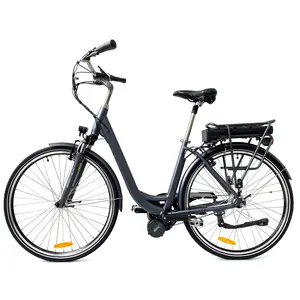 Bafang BBS Middle Motor City Elektro fahrrad Schritt durch elektrisches Stadt fahrrad Urban Commute E-Bike LCD-Display Elektro fahrrad