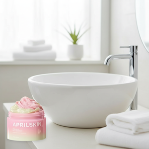 Para April Skin 120g Pink Aloe Pack Limpiador facial Producto de buena calidad - Product Image 3