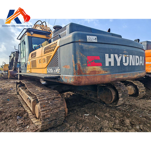 Excavadora Usada Hyundai 520L 9VS Importada con Motor y Bomba, Pocas Horas de Trabajo, Capacidad de Cucharón de 3m, Peso Operativo de 52 Toneladas - Product Image 1