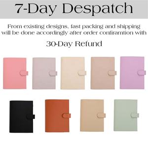 Hongbo, бестселлер, А5, роскошная кожаная сумка для денег с 6 кольцами - Product Image 2