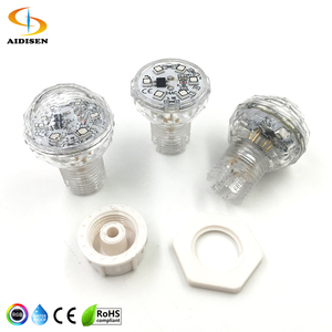 30mm PVC Body RGB Multicolor <strong>LED</strong> <strong>Ball</strong> 24V 6 3535 Color-Changing <strong>LED</strong> Lamp Amusement Park Landscape IP65 Point Lights Outdoor Use - Product Image 2