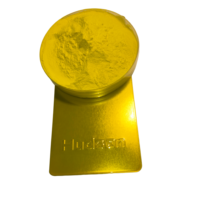 Peinture en poudre thermodurcissable polyester jaune vif orangé, peinture métallique RAL personnalisée pour bateaux, meubles et appareils électroménagers