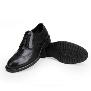 Zapatos de Cuero Personalizados de Alta Calidad para Hombre, Estilo Retro, de Negocios, Tallas Grandes, Formales, con Aumento de Altura para Otoño - Product Image 4