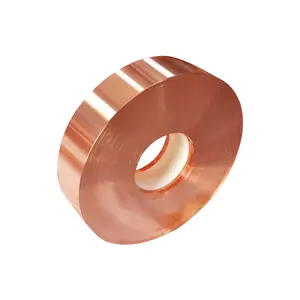 C10100 C10200 C12000 Manufacturers Direct Sale 99.9% Pure Copper Welding Strip roll For Brazing