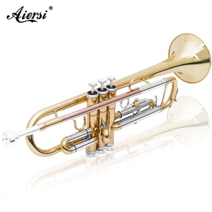 Aiersi marca OEM ODM se Brasswind instrumento profesional trompeta para <span class=keywords><strong>venta</strong></span> - Product Image 1
