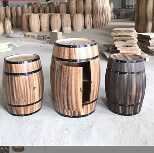 사용자 정의 배럴 나무 장식품 장식 맥주 레드 와인 나무 배럴 사진 소품 바 웨딩 장식 나무 배럴 - Product Image 5