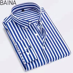 Camicia da uomo a maniche lunghe alla moda 2026, taglia regolare, <span class=keywords><strong>blusa</strong></span> <span class=keywords><strong>maschile</strong></span>, T-shirt taglie forti - Product Image 5