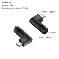 Brandneuer DC 3-Pin zu USB-C PD Stromadapter 65W für Asus Laptops, Tablets & Handys