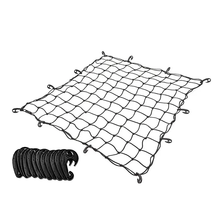 Filet de rangement élastique pour camion jeep, robuste, 2 tailles, filet de cargaison pour camions de ramassage