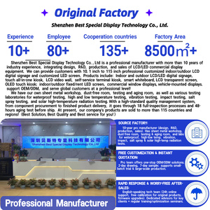 65 "inch màn hình LCD trong nhà HD 4K kỹ thuật số biển và hiển thị Totem LCD bức tường Video cho <span class=keywords><strong>menu</strong></span> - Product Image 6