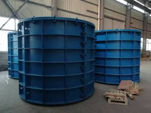 قالب أنابيب خرسانية عالي الجودة بطول 1200 مم - 2000 مم لأنابيب الصرف الصحي والقنوات - Product Image 2