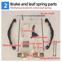 Kit de Conversion pour Véhicule Électrique 600 kg, Moteur DC BL 1000W avec Essieu Différentiel, Transaxle Électrique, Pièces Détachées pour Tricycle Électrique