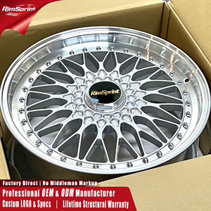 Jantes en alliage forgé SUPER-<span class=keywords><strong>RS</strong></span> allemandes 15-22 pouces 5x120 5x114.3 pour BMW F82 G22 Toyota Supra Nissan <span class=keywords><strong>GT</strong></span>-R Lexus LS Mercedes E63 - Product Image 1