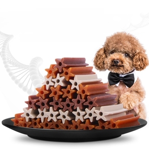 210g mon chien résistant aux morsures molaires Nature friandises tige molaire bâtons formation nettoyage des dents os animal chien collations - Product Image 5