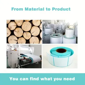 Etiqueta adhesiva térmica reciclable 100*150 (<span class=keywords><strong>2</strong></span> capas) 500 etiquetas de envío 10x15 etiqueta adhesiva de papel térmico - Product Image 5