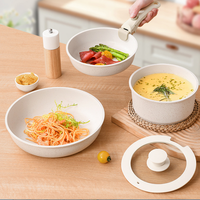 Ensemble d'ustensiles de cuisine antiadhésifs à poignée détachable Marmite à soupe en pierre Maifan Poêle à frire et poêles Ensembles de casseroles de cuisine Cuisson