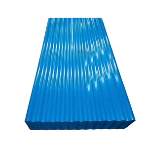 Tôle de toiture ondulée en <span class=keywords><strong>acier</strong></span> <span class=keywords><strong>galvanisé</strong></span> prélaqué (PPGI) à haute réflexion de chaleur solaire pour la construction de toitures industrielles - Product Image 1