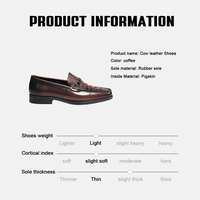 Chaussures mocassins d'été pour hommes, à enfiler, respirantes, antidérapantes, en cuir, légères et confortables, pour les soirées