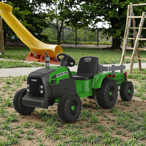 <span class=keywords><strong>Tracteur</strong></span> électrique à 6 roues pour enfants 12v grande taille <span class=keywords><strong>jouet</strong></span> de voiture télécommandé pour enfants de 2 à 4 ans fabriqué en plastique durable - Product Image 4