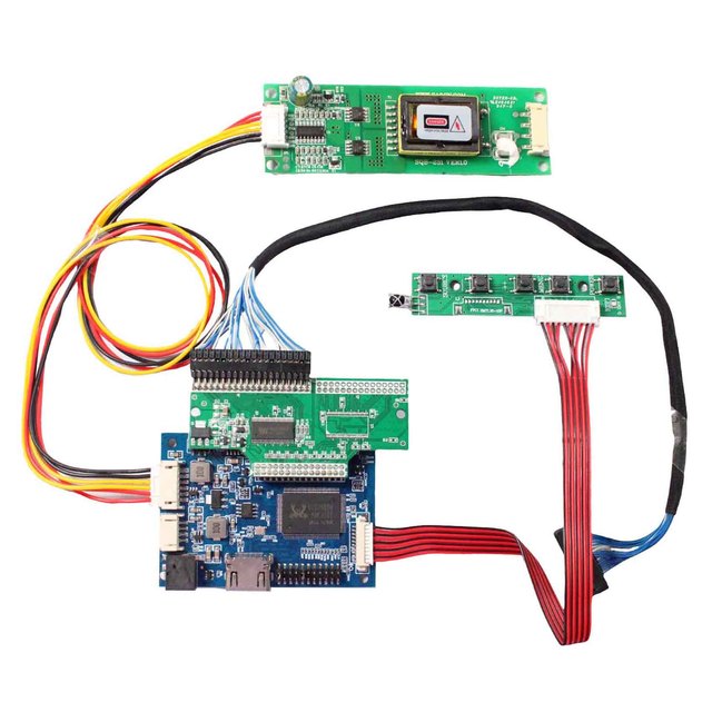 Universal Lcd Main Board 2Ccfl Inverter 800X600 640X800 Board 31Pins 41Pins Lcd Lvds Control Board for 10.4 12.1'' Screen