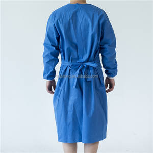 Certificado CE ISO De La bata quirúrgica no tejida médica disponible de SMS para la sala de examen de la Clínica del hospital - Product Image 5