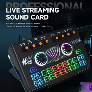 <span class=keywords><strong>Tarjeta</strong></span> <span class=keywords><strong>de</strong></span> <span class=keywords><strong>Sonido</strong></span> Profesional USB X3 Mixer para Transmisión <span class=keywords><strong>de</strong></span> Espectáculos en Línea <span class=keywords><strong>de</strong></span> Tiktok - Product Image 3