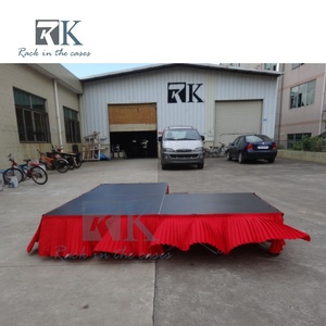 Mobile <b>Stage</b> <b>Platform</b> Aluminum Riser Floor Mounting Outdoor Concert Use - Product Image 4