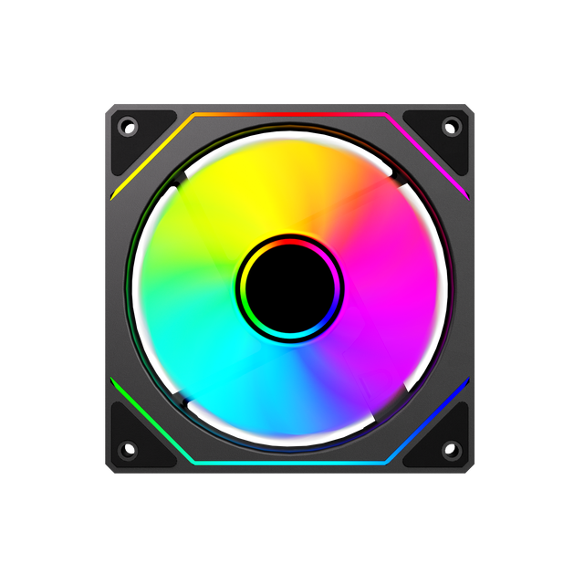 Fantasy WuKong ARGB PWM 120*120*25mm RGB LED Silent PC Fan for Gaming Office & Computer Case Cooling for Radiator RGB