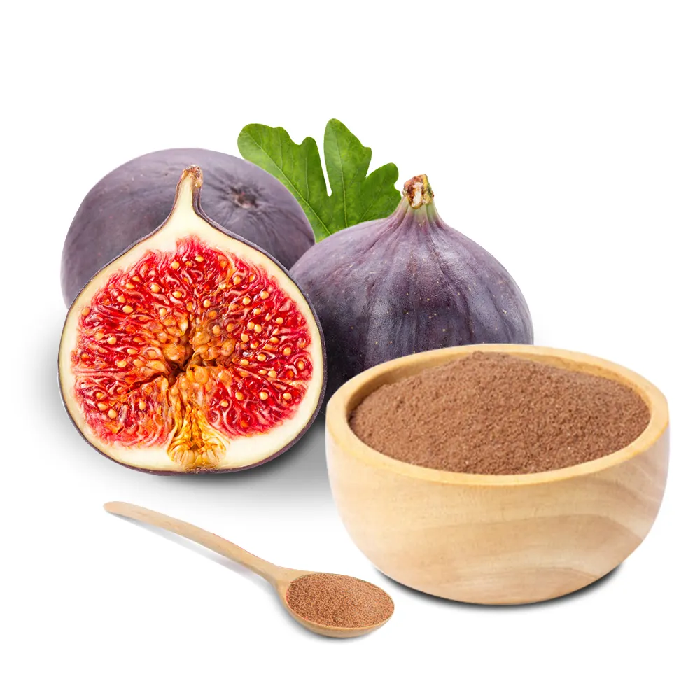 100% Pure Organic Fig Fruit Body Powder Healthy Snack with Herbal Extract
