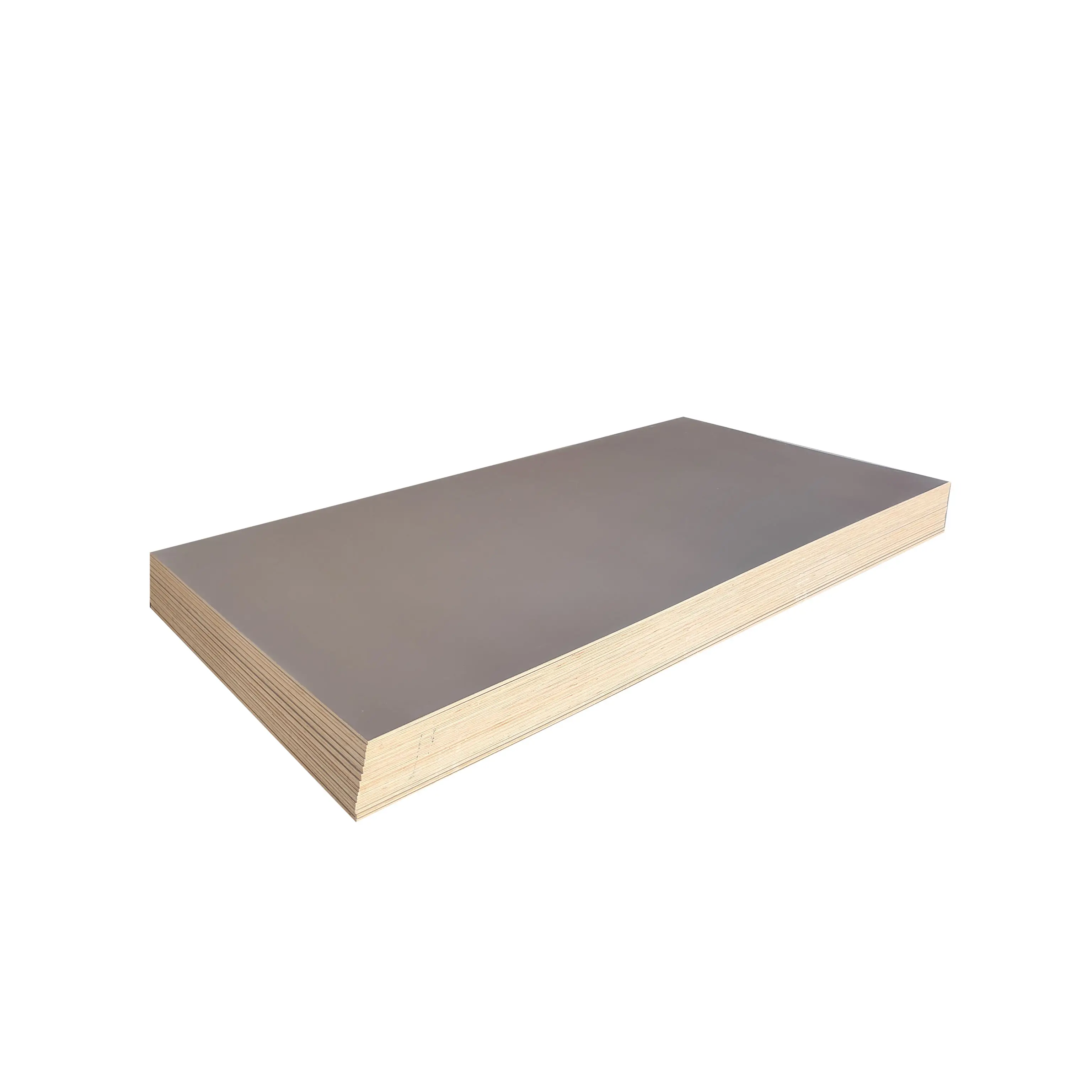 Placa de madeira compensada 9mm para móveis, folha de madeira compensada 4x8 MDF laminado de melamina personalizada