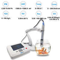 Analyseur de qualité de l'eau, pH-mètre de paillasse IKEME, testeur multiparamètres, conductivité, DO, acidité, pH-mètre numérique pour sol