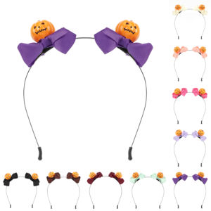 Halloween Citrouille Enfants Fait Main Plastique/Résine Cosplay Bandeau Accessoires Mignons - Product Image 6