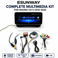 Stereo Mobil Android 10,25 Inci untuk Mazda CX-5 2016-2022 Wireless Carplay Android Auto GPS Head Unit