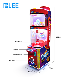 BLEE Wholesale Machine de jeu Gacha interactive et colorée à monnayeur pour centre commercial, avec balles tombant de 1,8 m de hauteur, pour jeu à cadeaux - Product Image 6