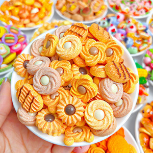 Dibujos animados miniatura comida Artificial juguete resina mixta accesorios pegamento hecho a mano DIY joyería Mini refrigerador diamantes de imitación - Product Image 3