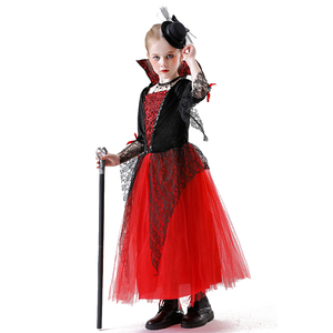Halloween <strong>Elf</strong> Children Costumes Vampire <strong>Cosplay</strong> Children's Clothing Witch <strong>Cosplay</strong> Role-playing Costume Performance - Product Image 4