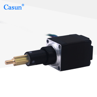Micro moteur pas à pas hybride NEMA8 certifié ROHS Contrôle de l'alimentation CC Compatible avec l'imprimante 3D Mini actionneur linéaire externe