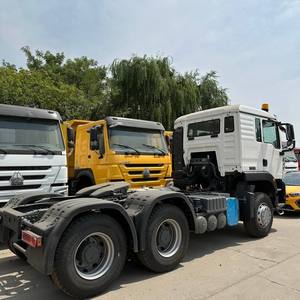 รถบรรทุกหัวลากมือสองราคาถูก Sinotruk HOWO Tx 371 6X4 10 ล้อ 251-350 แรงม้า เครื่องยนต์ Weichai เกียร์ธรรมดา 11-20 ตัน - Product Image 6