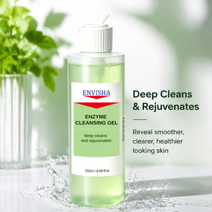 <span class=keywords><strong>Gel</strong></span> <span class=keywords><strong>Nettoyant</strong></span> Quotidien Enzymatique pour le Visage à l'Extrait Végétal, Rafraîchissant, Resserre les Pores, Élimine l'Excès de Sébum et Nourrit la <span class=keywords><strong>Peau</strong></span> - Vente en Gros - Product Image 4