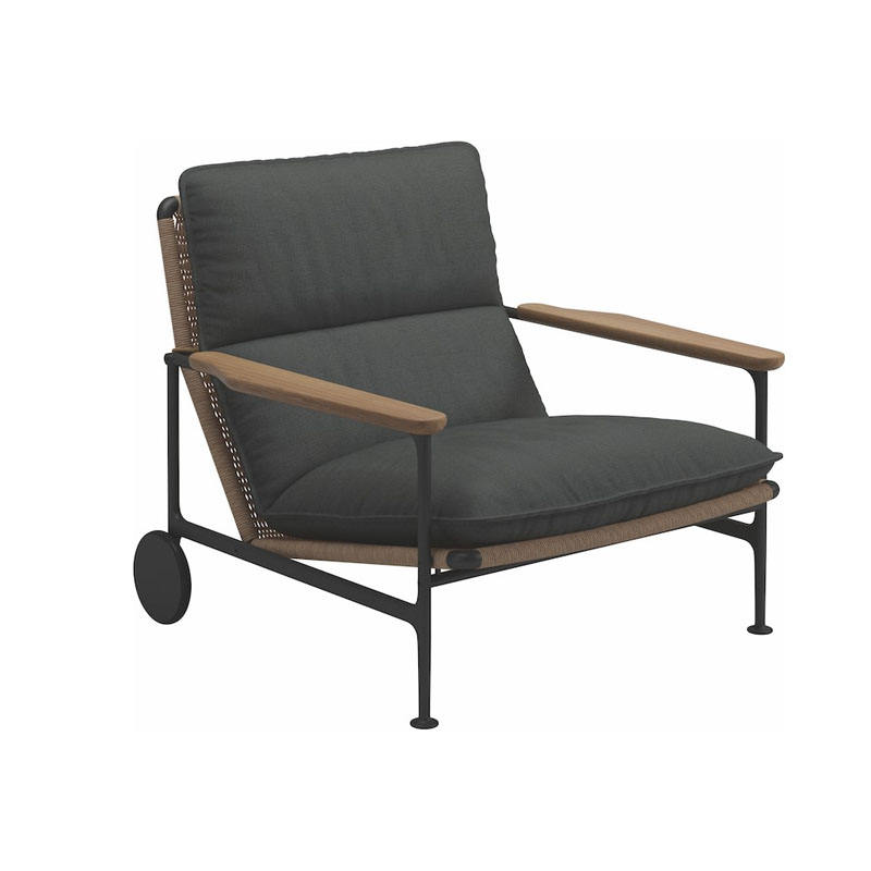 New design aluminum casting outdoor patio furniture sofa modern leisure garden sofa