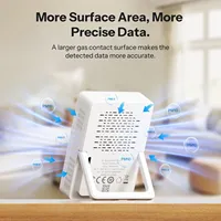 SONOFF SAWF-07P AirGuard PM2.5/PM10 Matter Over Wi-Fi Moniteur de Qualité de l'Air Compatible Matter Intégration Intelligente Alexa Apple Home