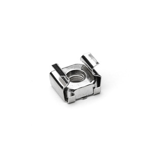 Tuerca flotante cuadrada tipo jaula M4 M5 M6 M8 M10 de acero al carbono niquelado, rosca derecha, métrica, grado A, para la industria de la construcción - Product Image 3